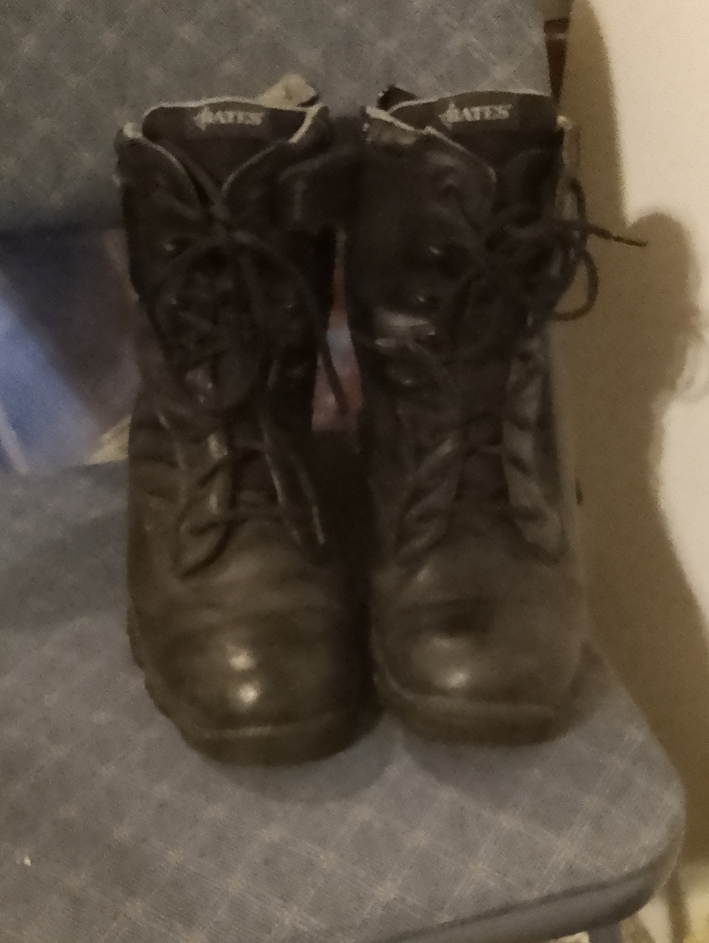 Bates Women's Black Lace-Up Tactical Boots